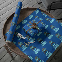 Sexual Assault Awareness Messy Bun Support Survivors Wrapping Paper Roll