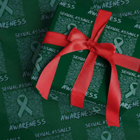 Sexual Assault Awareness Month Wrapping Paper Roll