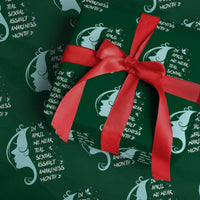 Sexual Assault Awareness Month Wrapping Paper Roll In April We Wear Teal Ribbon
