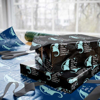 Sexual Assault Awareness Month Wrapping Paper Roll In April We Wear Teal Ribbon