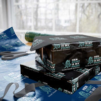 Sexual Assault Awareness Wrapping Paper Roll Her Fight is My Fight