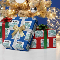 Sexual Assault Awareness Wrapping Paper Roll In April We Wear Teal Ribbon