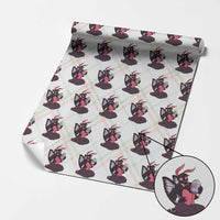 Sexy Easter Bunny Mothman Wrapping Paper Roll Cryptid Humor Gift