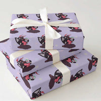 Sexy Easter Bunny Mothman Wrapping Paper Roll Cryptid Humor Gift