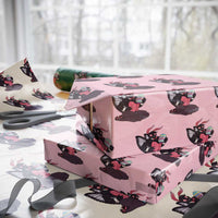 Sexy Easter Bunny Mothman Wrapping Paper Roll Cryptid Humor Gift