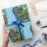 Shamrock On Me Youre Missing Wrapping Paper Roll St Patricks Day Darts Player Gift