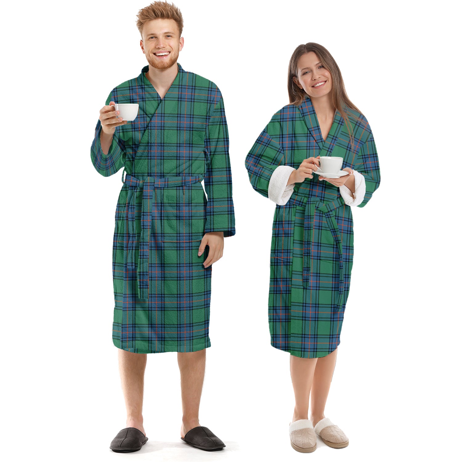 shaw-ancient-tartan-bathrobe-tartan-mens-robe-tartan-womens-robe