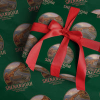 Shenandoah National Park Wrapping Paper Roll Vintage Virginia Mountain Landscape