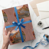 Shenandoah National Park Wrapping Paper Roll Vintage Virginia Mountain Landscape