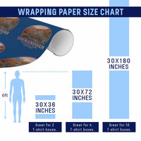 Shenandoah National Park Wrapping Paper Roll Vintage Virginia Mountain Landscape