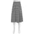 Shepherd Tartan Aoede Crepe Skirt, Scottish Tartan Women's Skirt TS23