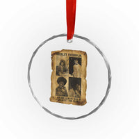 Shirley Chisholm Catalyst For Change Quote Crystal Glass Ornament Womens History Month
