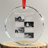 Shirley Chisholm Legacy Crystal Glass Ornament Civil Rights Woman Leader