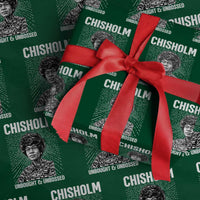 Shirley Chisholm Unbought And Unbossed Feminist Wrapping Paper Roll