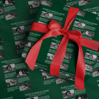 Shirley Chisholm Wrapping Paper Roll Black Woman Leadership Icon