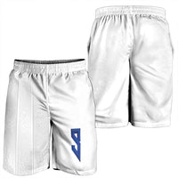 Custom Norway Football 2026 Combo Polo Shirt and Men's Shorts Nordic Knot Pattern White Color LT03