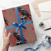 Sic Semper Tyrannis & Raven Wrapping Paper Roll Protest Feminist Activist - Wonder Print Shop