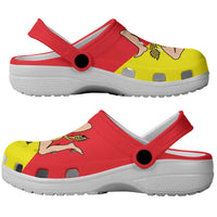 Sicily Italy Clogs Shoes Flag Color Inspiration - Wonder Print Shop