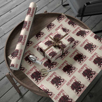 Siempre Antifascista Wrapping Paper Roll Anti Fascism Protest Vintage Hydra Dog