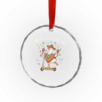 Silly Goose Cinco De Mayo Crystal Glass Ornament Off To Get A Little Silly