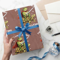 Silly Goose Wrapping Paper Roll Sorry Im Late I Was Dilly Dallying