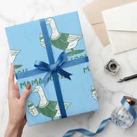 Silly Goose Mom Wrapping Paper Roll New Mom Pregnancy Announcement Mothers Day