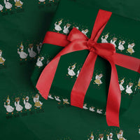 Silly Goose New Years 2026 Wrapping Paper Roll Cute Goose Party Holiday - Wonder Print Shop