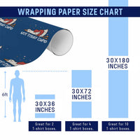 Silly Goose Valentine Wrapping Paper Roll Not Today Cupid - Wonder Print Shop