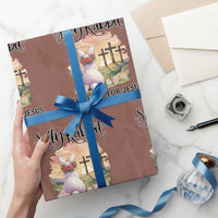 Silly Rabbit Easter Is For Jesus Wrapping Paper Roll Christian Easter