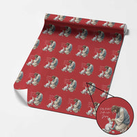 Silly Rabbit Easter Is For Jesus Wrapping Paper Roll Christian Easter Religious