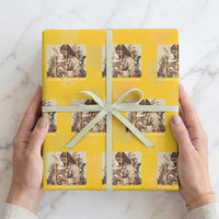 Silly Rabbit Easter Is For Jesus Wrapping Paper Roll Christian Jeusus Floral Easter