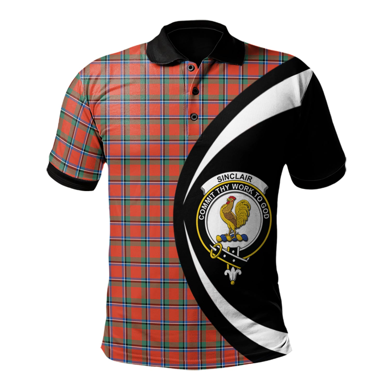 scottish-sinclair-ancient-clan-crest-circle-style-tartan-polo-shirt