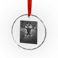 Siren Head Crystal Glass Ornament Horror Poster Halloween Supernatural American Cryptid TS10