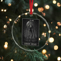 Siren Head Crystal Glass Ornament Tarot Card Horror American Cryptid TS10