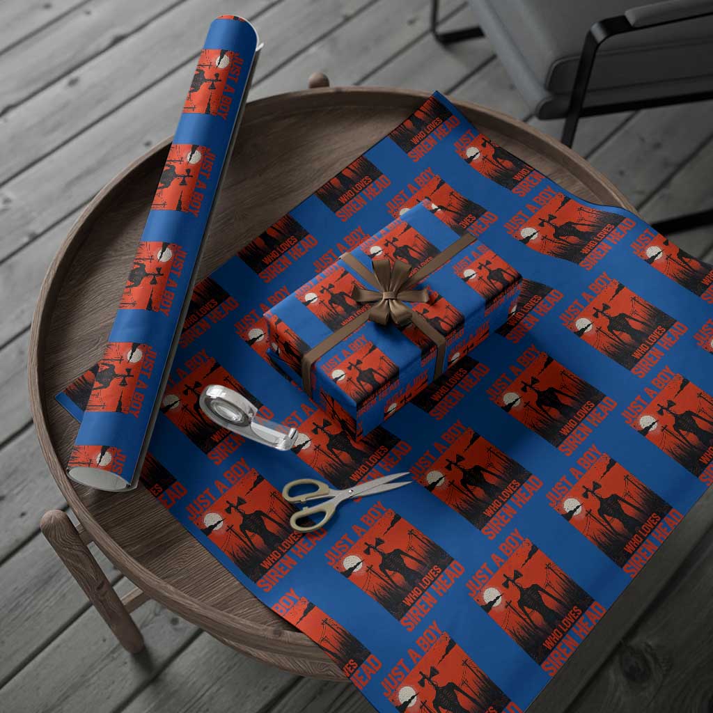 Siren Head Wrapping Paper Roll American Cryptid Lovers Boy - Wonder Print Shop