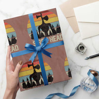 Siren Head Wrapping Paper Roll Retro American Cryptid - Wonder Print Shop