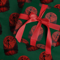 Siren Head Wrapping Paper Roll Supernatural American Cryptid Full Blood Moon Halloween - Wonder Print Shop