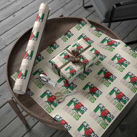 Siuuuu Game Day Soccer Celebration Wrapping Paper Roll Gift For Fans