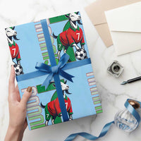 Siuuuu Game Day Soccer Celebration Wrapping Paper Roll Gift For Fans