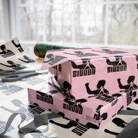 Siuuuu Number Seven Soccer Celebration Wrapping Paper Roll Funny Sport Lovers Gift
