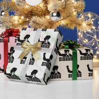 Siuuuu Number Seven Soccer Celebration Wrapping Paper Roll Funny Sport Lovers Gift