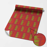 Siuuuu Soccer Celebration Wrapping Paper Roll Gift For Soccer Lovers
