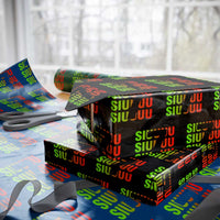 Siuuuu Soccer Celebration Wrapping Paper Roll Gift For Soccer Lovers