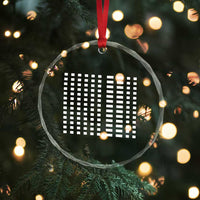 Six Seven 67 Morse Code Crystal Glass Ornament Subtle Secret Gen Alpha Meme - Wonder Print Shop