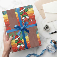 Six Seven Bruh Christmas Dabbing Wrapping Paper Roll Funny 67 Meme Retro Santa Kid Vibes - Wonder Print Shop