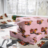 Six Seven Meme Cowboy Wrapping Paper Roll Funny Western 67 Trend Gift - Wonder Print Shop