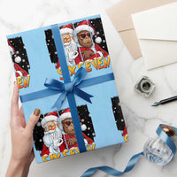 Six Seven Meme Santa Bigfoot Wrapping Paper Roll 67 Viral Gen Alpha Slang Christmas Gift - Wonder Print Shop