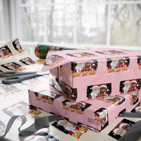 Six Seven Meme Santa Bigfoot Wrapping Paper Roll 67 Viral Gen Alpha Slang Christmas Gift - Wonder Print Shop