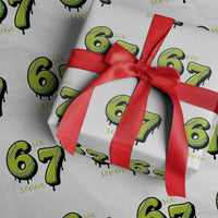 Six Seven Meme Tennis Lover Wrapping Paper Roll Gen Alpha Slang Gift - Wonder Print Shop