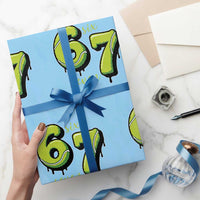 Six Seven Meme Tennis Lover Wrapping Paper Roll Gen Alpha Slang Gift - Wonder Print Shop